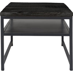 Salontafel Delhi Zwart Mangohout 45 x 45 cm