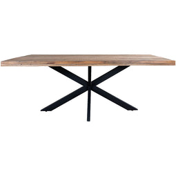 Home67 Eettafel Rabel 180 cm - Spinpoot - Boomstamblad