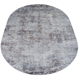 Veer Carpets Vloerkleed Yara Silver - Ovaal 160 x 230 cm