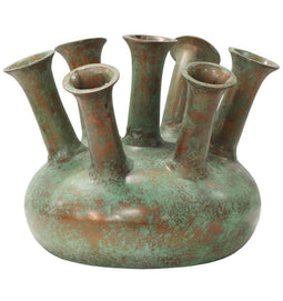 Home67 Tulpenvaas Antique Goud/Oxi L