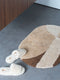 Veer Carpets Badmat Bowie - Beige Ovaal 50 x 80 cm