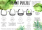 Plant Puzzel ® Discover the World Ecosysteem met verlichting
