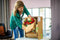 Boeket Large (Wit-Roze)