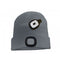 Hat with LED front light, knitted hat with LED light ideal for jogging, camping, working, walking et