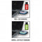 Hat with LED front light, knitted hat with LED light ideal for jogging, camping, working, walking et