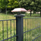 Fence post light DuraCell Solar LED light for fence posts, garden post caps, fence posts GL067COPDU