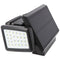 LED solar work light LED solar sensor wall light 650 lumens, patent product for Europe No. 006708111