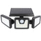 LED solar work light LED solar sensor wall light 650 lumens, patent product for Europe No. 006708111