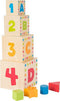 Small Foot ABC Kubus blokken + letters en vormen
