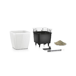 Lechuza Lechuza Quadro premium 28 LS Espresso metallic