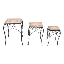Lesli Living Plantentafel Mozaïek Vierkant 3-delig
