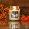 Candle Square Large jar Smoked Marshmallow - 510gr - Candle-lite