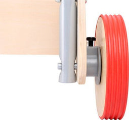 Loopwagen - Hout - Voor baby- leren lopen en leren bouwen! - Babywalker - Anti slip wieltjes