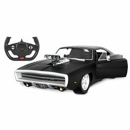 Jamara RC Dodge Charger R/T 1970 1/16 Zwart 2,4GHz Speelgoed Auto