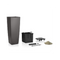 Lechuza Lechuza Cubico Alto premium 40 Espresso metallic