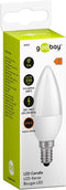 Goobay LED candle, 3.8 W - E14 base, warm white, not dimmable