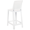 Beliani WELLINGTON - Barkruk set - Wit - Polycarbonaat