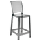 Beliani WELLINGTON - Barkruk set - Zwart - Polycarbonaat