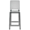 Beliani WELLINGTON - Barkruk set - Zwart - Polycarbonaat