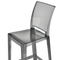 Beliani WELLINGTON - Barkruk set - Zwart - Polycarbonaat