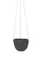 Ferm Living - Speckle hangpot - Groot - Donkergrijs