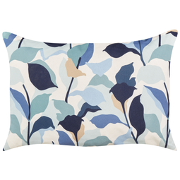 Beliani VEGLINO - Tuinkussen set van 2 - Blauw - 40 x 60 cm - Polyester