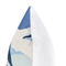 Beliani VEGLINO - Tuinkussen set van 2 - Blauw - 40 x 60 cm - Polyester