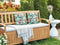 Beliani MALLARE - Tuinkussen set van 2 - Multicolor - 45 x 45 cm - Polyester