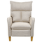 Beliani ROYSTON - Fauteuil - Lichtbeige - Stof