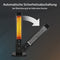 T24 heater with thermostat, energy saving, adjustable 600-1200W, heating in black
