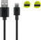 USB-C charging and synchronization cable for all devices with a USB-C port, 3 meters, black