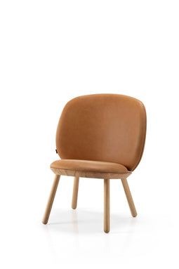 Emko Naïve Low Chair Cognac