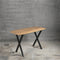 Eetkamertafel Mango Deens Ovaal 240x100cm Met X Poot