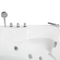 Beliani TOCOA II - Hoekbad whirlpool - Wit - 146 x 207 cm - Acryl