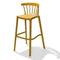 ABC Kantoormeubelen Vintage barstool 0106 kunststof Antraciet