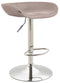 KantoormeubelenPlus Barkruk Namsos Kunststof Chrome frame Wit