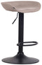 KantoormeubelenPlus Barkruk Namsos Kunststof Chrome frame Wit