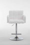 KantoormeubelenPlus Barkruk Mosjoen Stof Chrome frame Lila