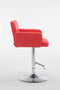 KantoormeubelenPlus Barkruk Mosjoen Stof Chrome frame Lila