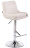 KantoormeubelenPlus Barkruk Molde Kunstleer Chrome frame Bruin