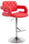 KantoormeubelenPlus Barkruk Moelv Stof Chrome frame Bruin