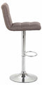KantoormeubelenPlus Barkruk Levanger Zwart Frame Taupe