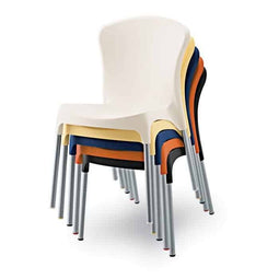 ABC Kantoormeubelen Kantinestoel Annelies Crème