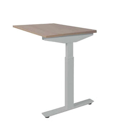 Linesto Plus aanbouwtafel, hoogte instelbaar (65-85cm) met 120x60cm havana/ kersen licht 25mm blad e