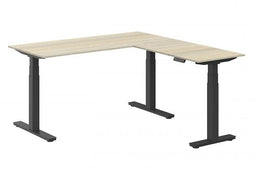 Elektrisch verstelbare zit-sta hoek opstelling Teez breed 180CM diep 160CM bladkleur Speciale Kleur