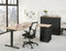 Ergonomisch t-poot wingbureau Design Teez breed 180CM diep 120CM bladkleur Speciale Kleur framekleur