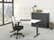 Ergonomisch design t-poot bureau Teez breed 200CM diep 100CM bladkleur Speciale Kleur framekleur Ant