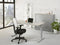 Ergonomisch design t-poot bureau Teez breed 180CM diep 80CM bladkleur Speciale Kleur framekleur Antr