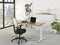 Ergonomisch design t-poot bureau Teez breed 120CM diep 80CM bladkleur Speciale Kleur framekleur Antr