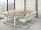 Ovale vergadertafel design T-poot Teez 240x120cm bladkleur Speciale Kleur framekleur Antraciet (Ral